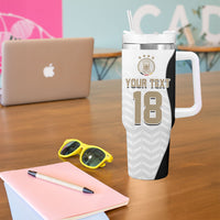 Custom Germany Football Tumbler With Handle Black Eagle Glory 2026 Fan Edition