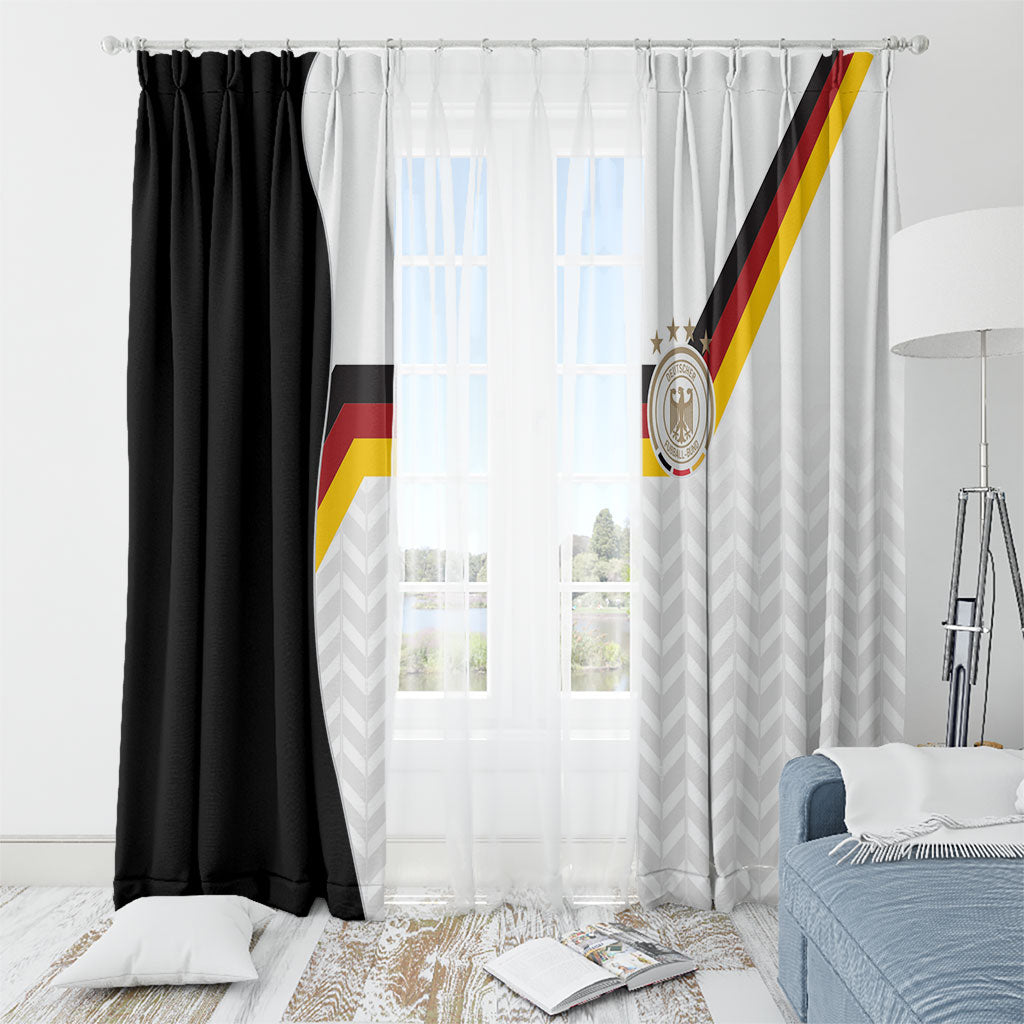 Germany Football Window Curtain Black Eagle Glory 2026 Fan Edition