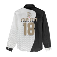 Custom Germany Football Women Casual Shirt Black Eagle Glory 2026 Fan Edition