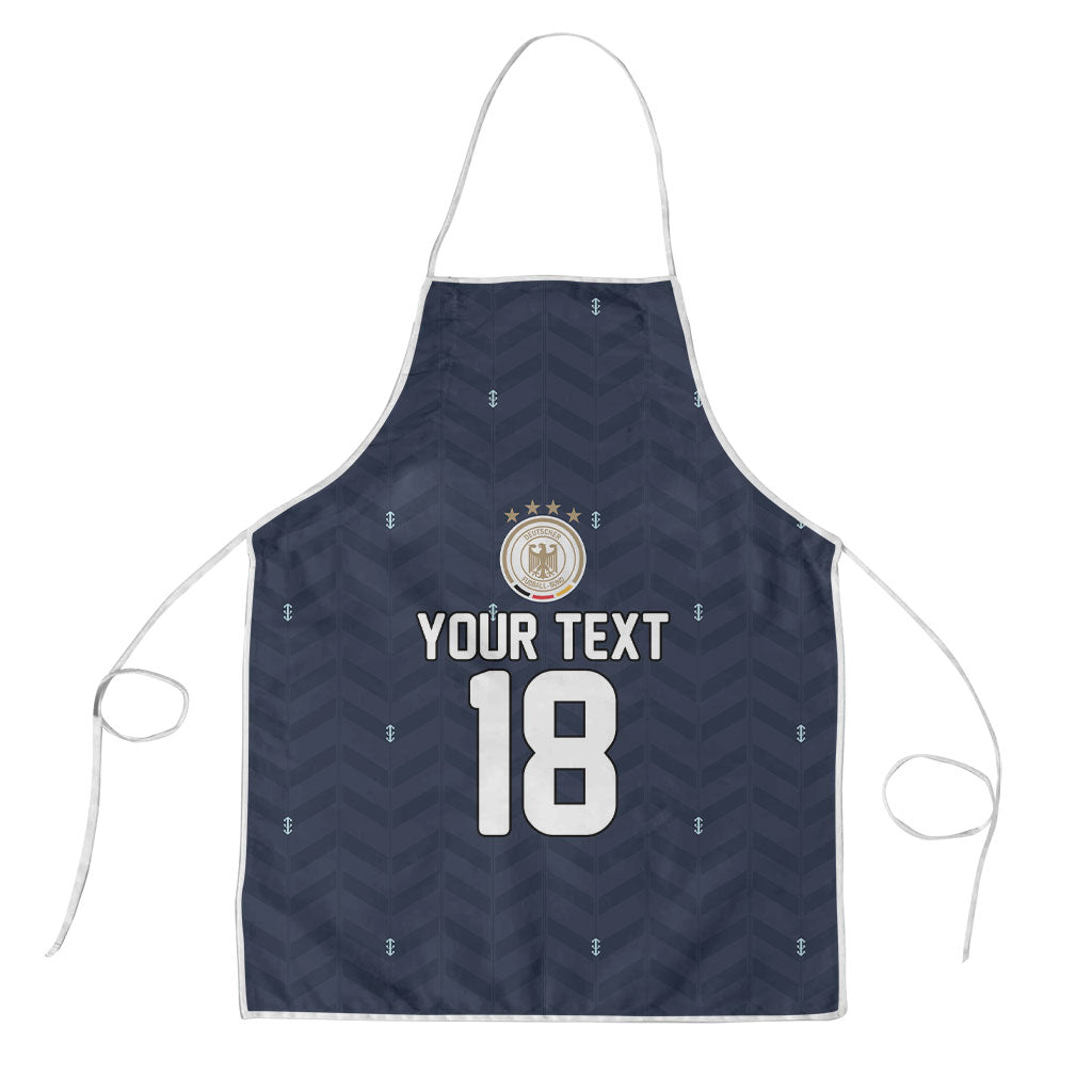 Custom Germany Football 2026 Apron Midnight Eagle Heritage