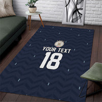 Custom Germany Football 2026 Area Rug Midnight Eagle Heritage
