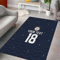 Custom Germany Football 2026 Area Rug Midnight Eagle Heritage