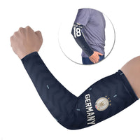 Custom Germany Football 2026 Arm Sleeves Midnight Eagle Heritage