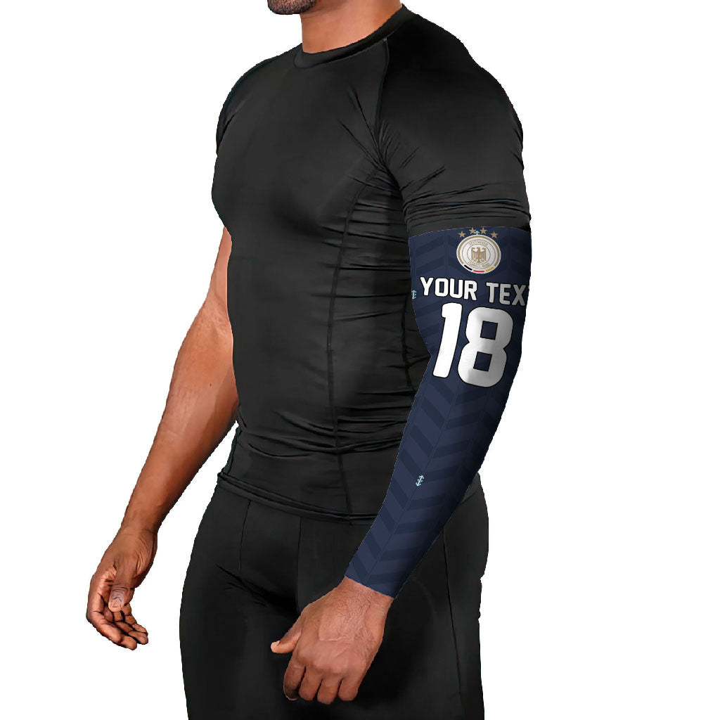 Custom Germany Football 2026 Arm Sleeves Midnight Eagle Heritage