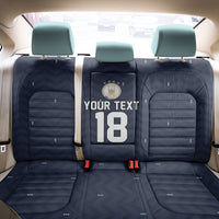 Custom Germany Football 2026 Back Car Seat Cover Midnight Eagle Heritage