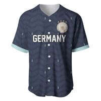 Custom Germany Football 2026 Baseball Jersey Midnight Eagle Heritage