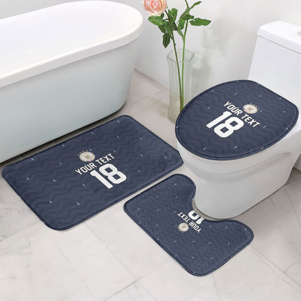 Custom Germany Football 2026 Bathroom Set Midnight Eagle Heritage