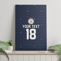 Custom Germany Football 2026 Canvas Wall Art Midnight Eagle Heritage