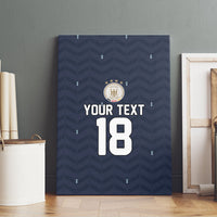 Custom Germany Football 2026 Canvas Wall Art Midnight Eagle Heritage