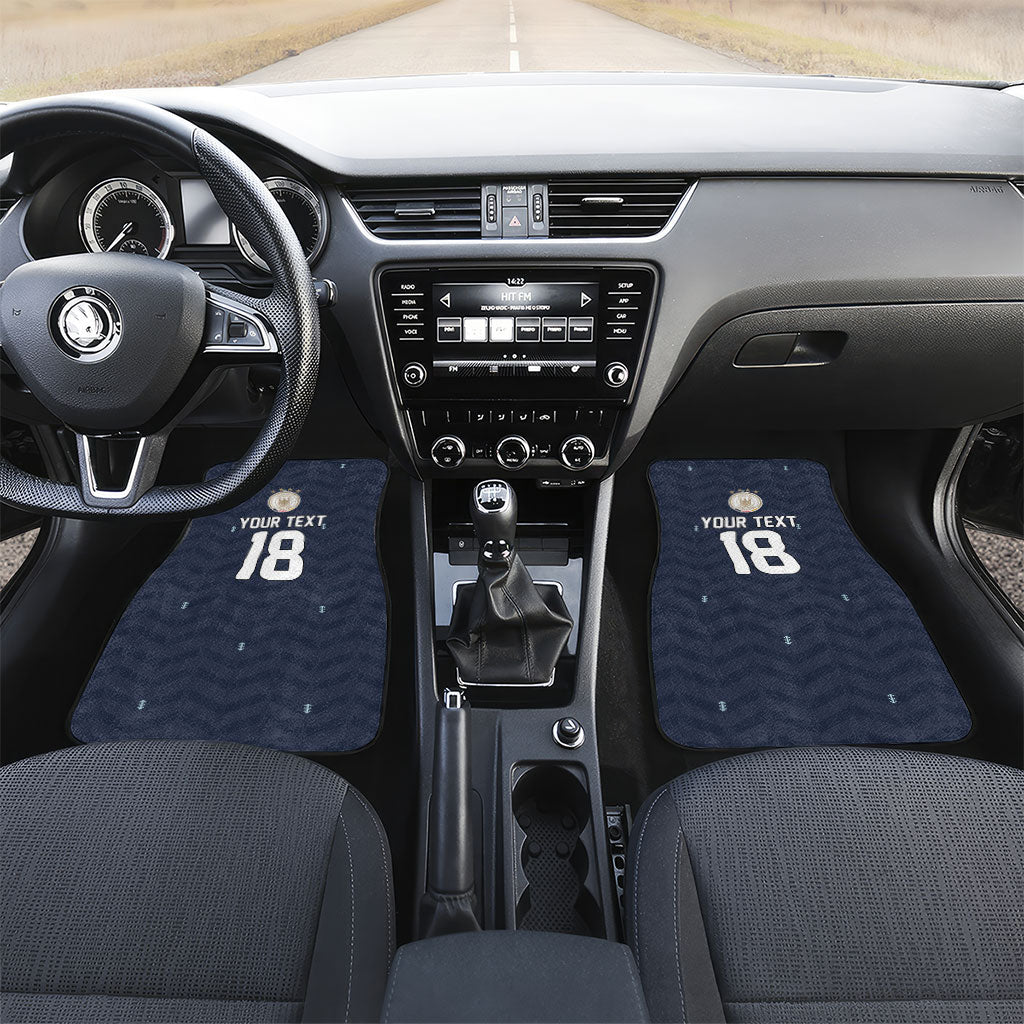 Custom Germany Football 2026 Car Mats Midnight Eagle Heritage
