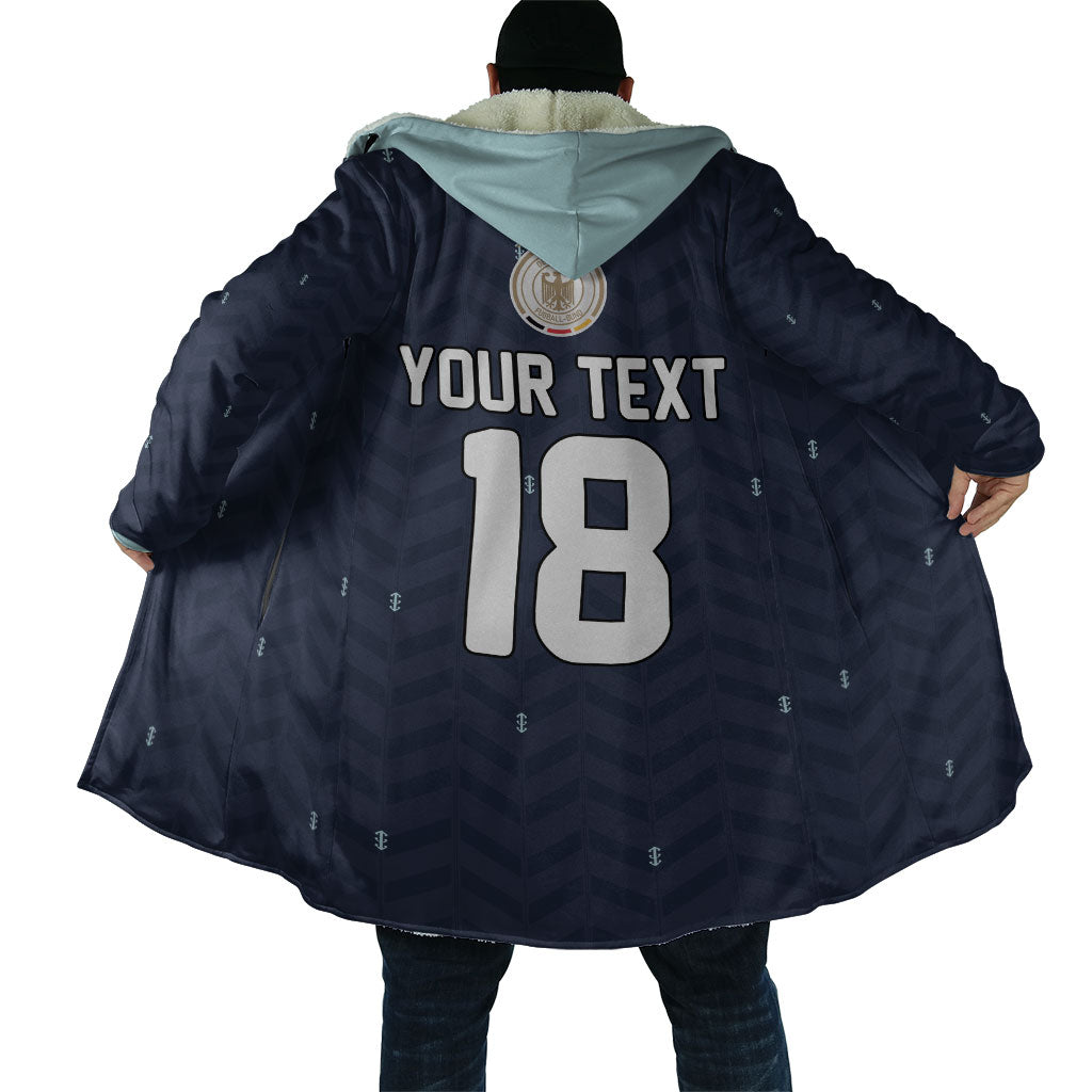 Custom Germany Football 2026 Cloak Midnight Eagle Heritage