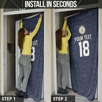 Custom Germany Football 2026 Door Cover Midnight Eagle Heritage