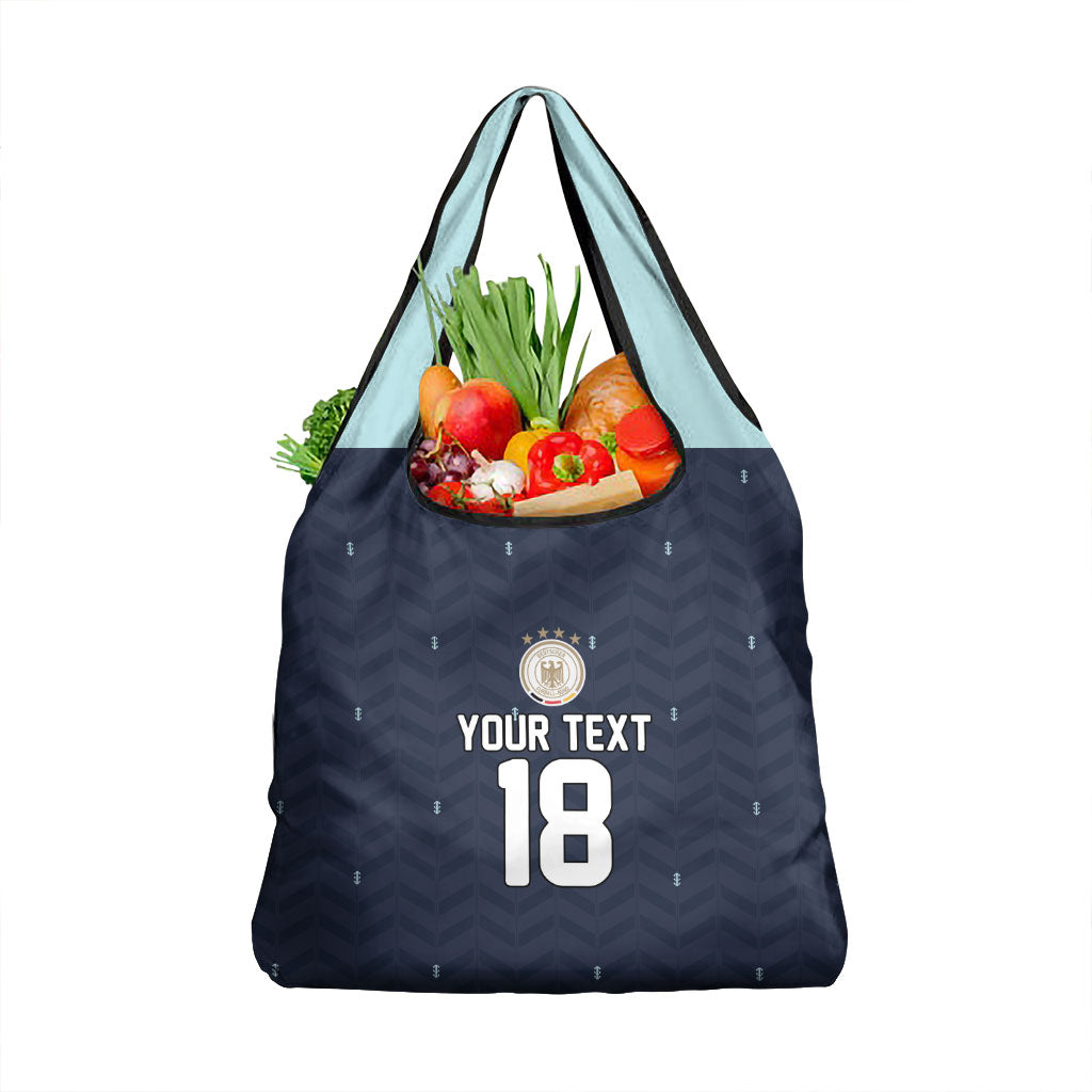 Custom Germany Football 2026 Grocery Bag Midnight Eagle Heritage