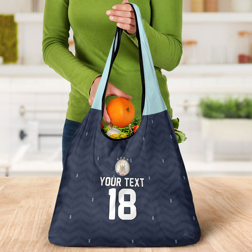 Custom Germany Football 2026 Grocery Bag Midnight Eagle Heritage