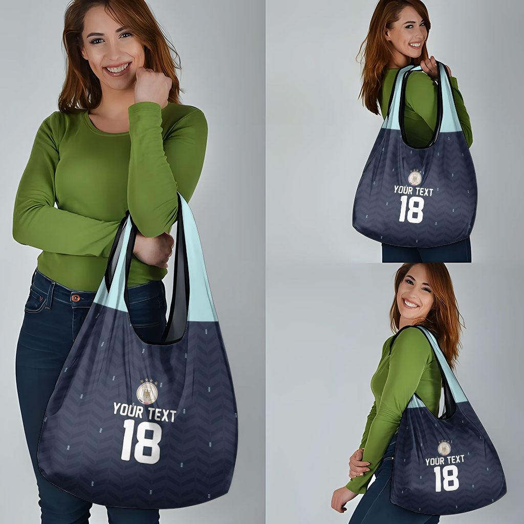 Custom Germany Football 2026 Grocery Bag Midnight Eagle Heritage