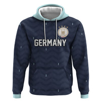 Custom Germany Football 2026 Hoodie Midnight Eagle Heritage