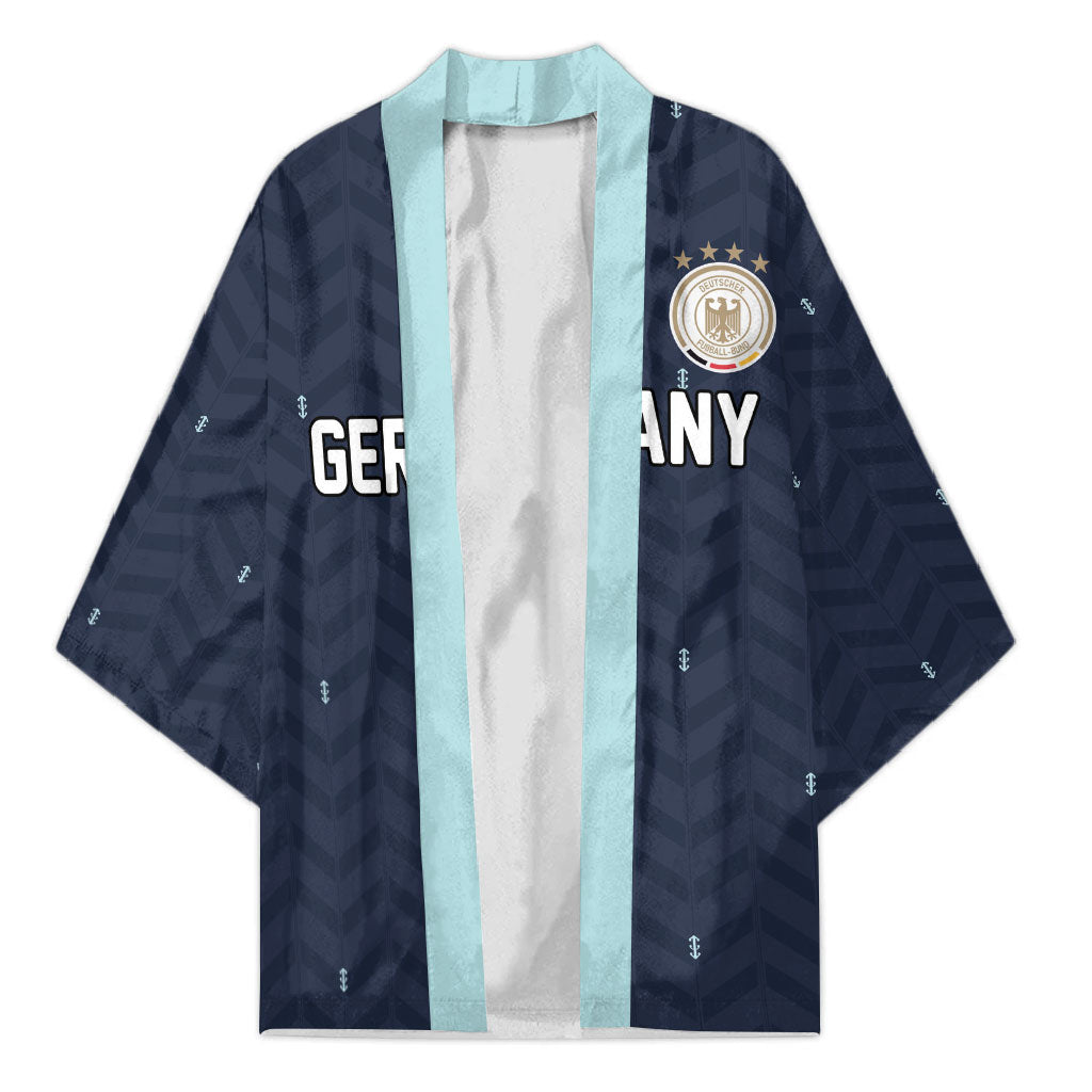 Custom Germany Football 2026 Kimono Midnight Eagle Heritage