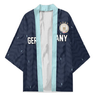 Custom Germany Football 2026 Kimono Midnight Eagle Heritage