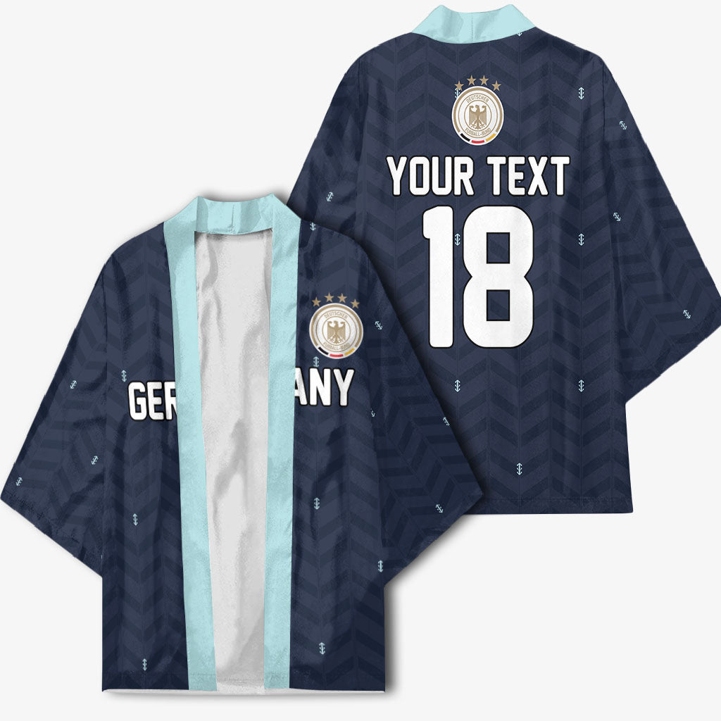 Custom Germany Football 2026 Kimono Midnight Eagle Heritage