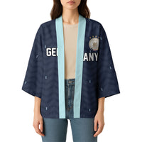 Custom Germany Football 2026 Kimono Midnight Eagle Heritage