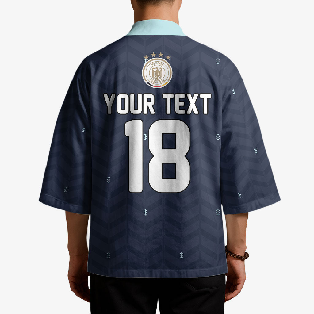Custom Germany Football 2026 Kimono Midnight Eagle Heritage