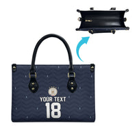 Custom Germany Football 2026 Leather Bag Midnight Eagle Heritage