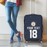 Custom Germany Football 2026 Luggage Cover Midnight Eagle Heritage