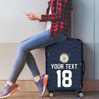 Custom Germany Football 2026 Luggage Cover Midnight Eagle Heritage