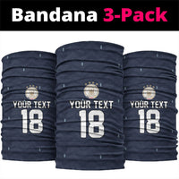 Custom Germany Football 2026 Neck Gaiter Midnight Eagle Heritage