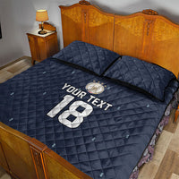 Custom Germany Football 2026 Quilt Bed Set Midnight Eagle Heritage