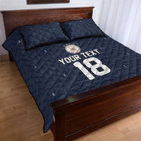 Custom Germany Football 2026 Quilt Bed Set Midnight Eagle Heritage