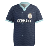 Custom Germany Football 2026 Rugby Jersey Midnight Eagle Heritage