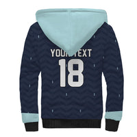 Custom Germany Football 2026 Sherpa Hoodie Midnight Eagle Heritage