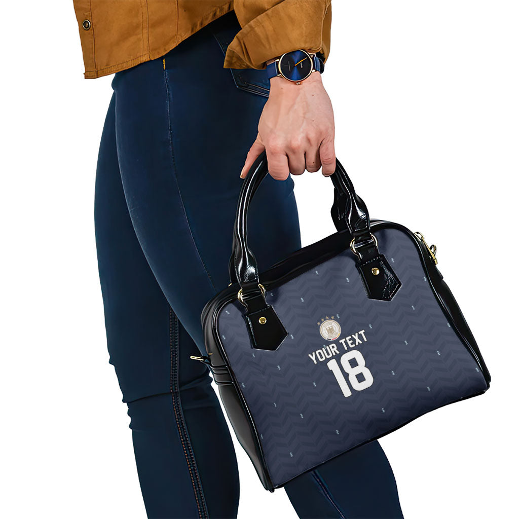 Custom Germany Football 2026 Shoulder Handbag Midnight Eagle Heritage