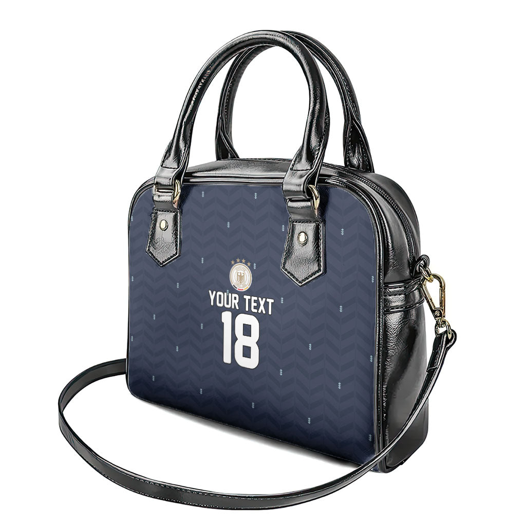 Custom Germany Football 2026 Shoulder Handbag Midnight Eagle Heritage