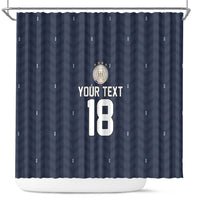 Custom Germany Football 2026 Shower Curtain Midnight Eagle Heritage