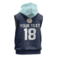 Custom Germany Football 2026 Sleeveless Hoodie Midnight Eagle Heritage