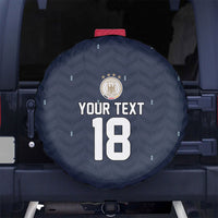 Custom Germany Football 2026 Spare Tire Cover Midnight Eagle Heritage