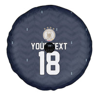 Custom Germany Football 2026 Spare Tire Cover Midnight Eagle Heritage