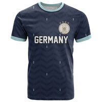 Custom Germany Football 2026 T Shirt Midnight Eagle Heritage