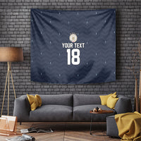Custom Germany Football 2026 Tapestry Midnight Eagle Heritage