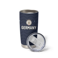Custom Germany Football 2026 Tumbler Cup Midnight Eagle Heritage