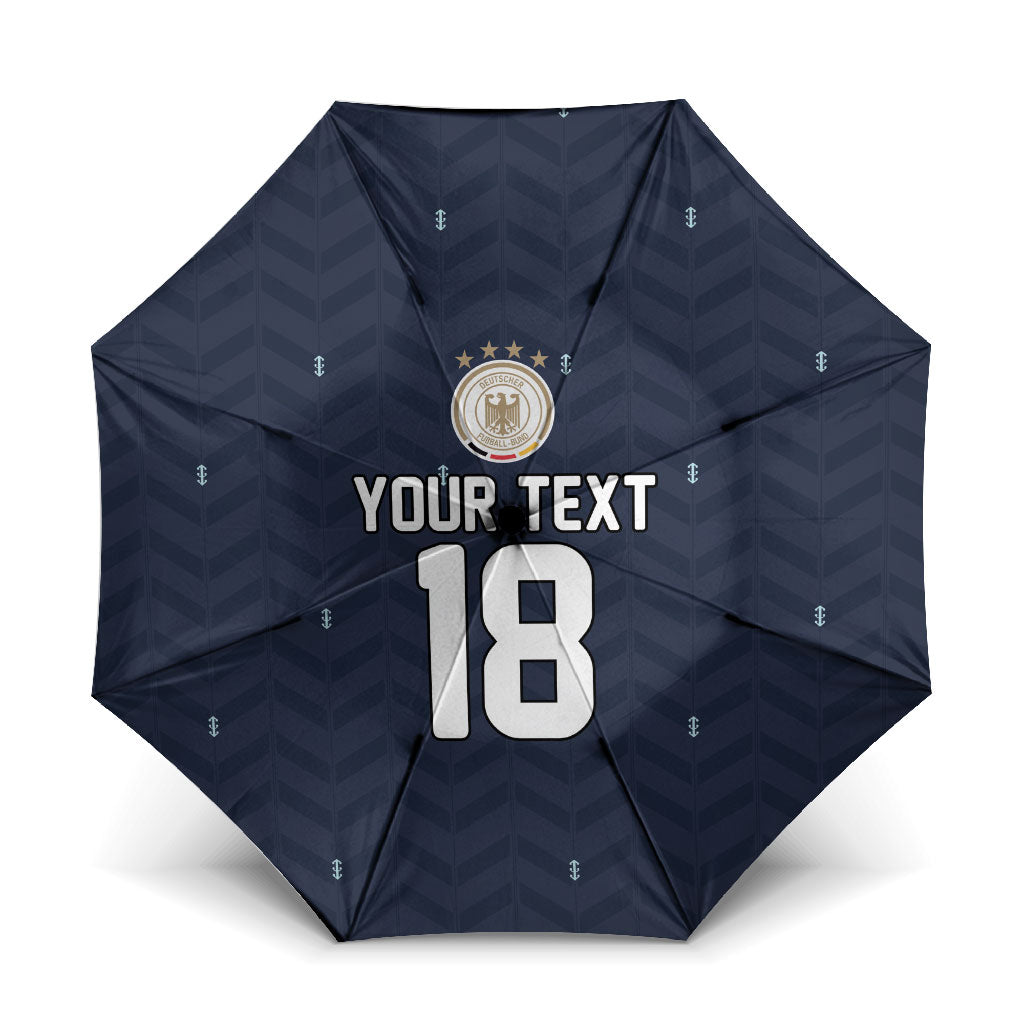 Custom Germany Football 2026 Umbrella Midnight Eagle Heritage