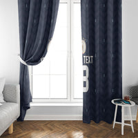 Custom Germany Football 2026 Window Curtain Midnight Eagle Heritage