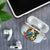 Cayman Islands AirPods Case Iguanas And Parrot Hisbius Flower - Wonder Print Shop