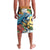Cayman Islands Lavalava Iguanas And Parrot Hisbius Flower - Wonder Print Shop