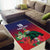 Custom Cayman Islands Area Rug Green Turtle Sporty Style - Wonder Print Shop