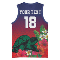 Custom Cayman Islands Basketball Jersey Green Turtle Sporty Style - Wonder Print Shop
