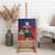Custom Cayman Islands Canvas Wall Art Green Turtle Sporty Style - Wonder Print Shop