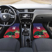 Custom Cayman Islands Car Mats Green Turtle Sporty Style - Wonder Print Shop